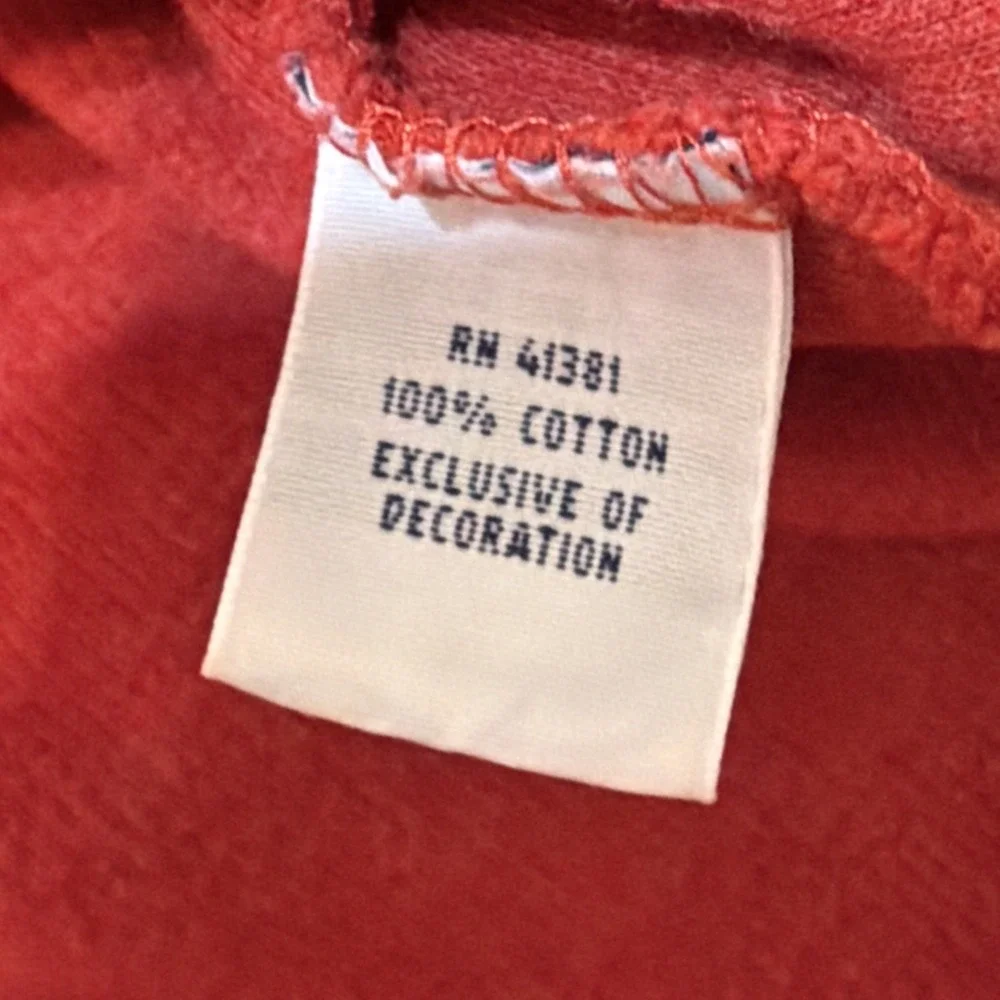 Polo Ralph Lauren 1/4 Zip Pullover Sweater Red XL Cotton Pony Logo